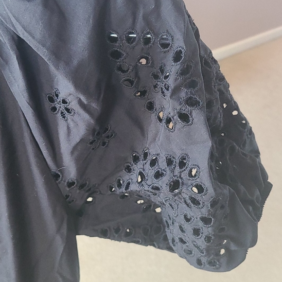 Zara Embroidered poplin dress - Picture 2 of 3